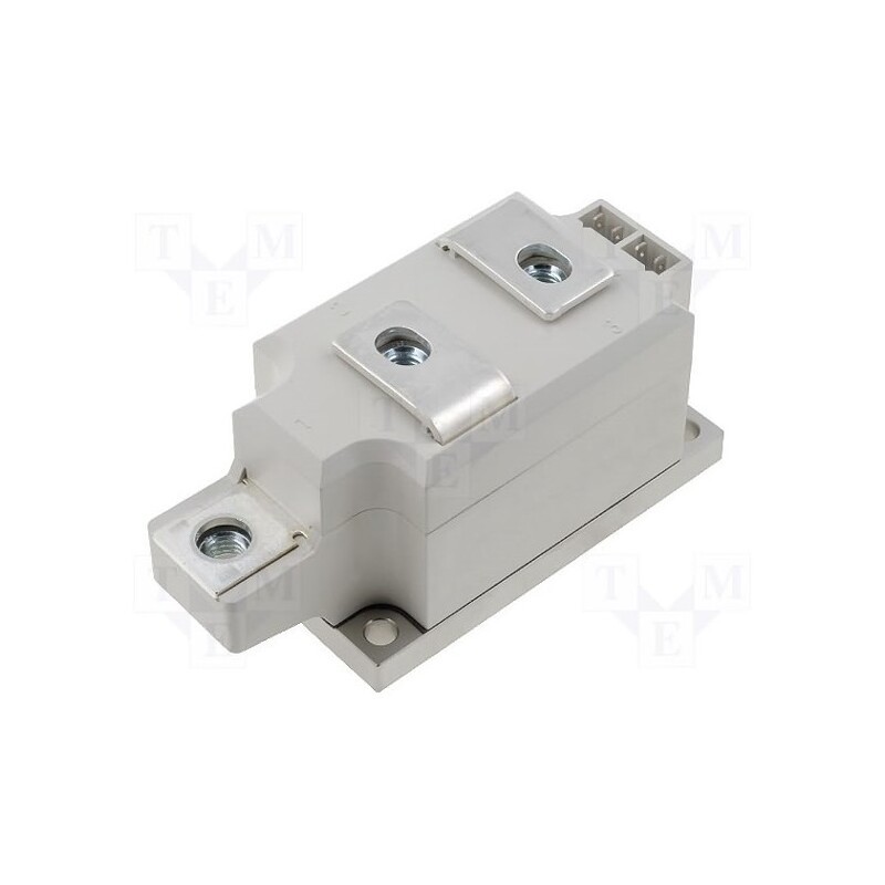 1 pcs x SEMIKRON DANFOSS - SKKD 260/08 07898635 - Module: diode, double series, 800V, If: 260A, SEMIPACK3, A78b, screw
