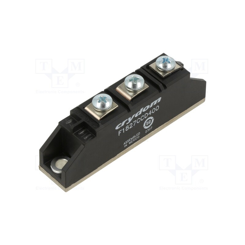 1 pcs x SENSATA / CRYDOM - F1827CCD400 - Module: diode, double,common cathode, 400V, If: 25A, F18, Ifsm: 400A