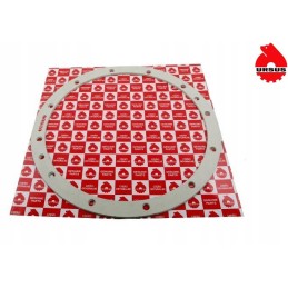 The ring gear seal of the front reduction gear rotates