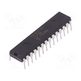 1 pcs x MICROCHIP TECHNOLOGY - PIC18F27J53-I/SP - IC: PIC microcontroller, 128kB, 48MHz, 2.15÷3.6VDC, THT, DIP28