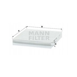 Renault Megane cabin filter without carbon Mann filter