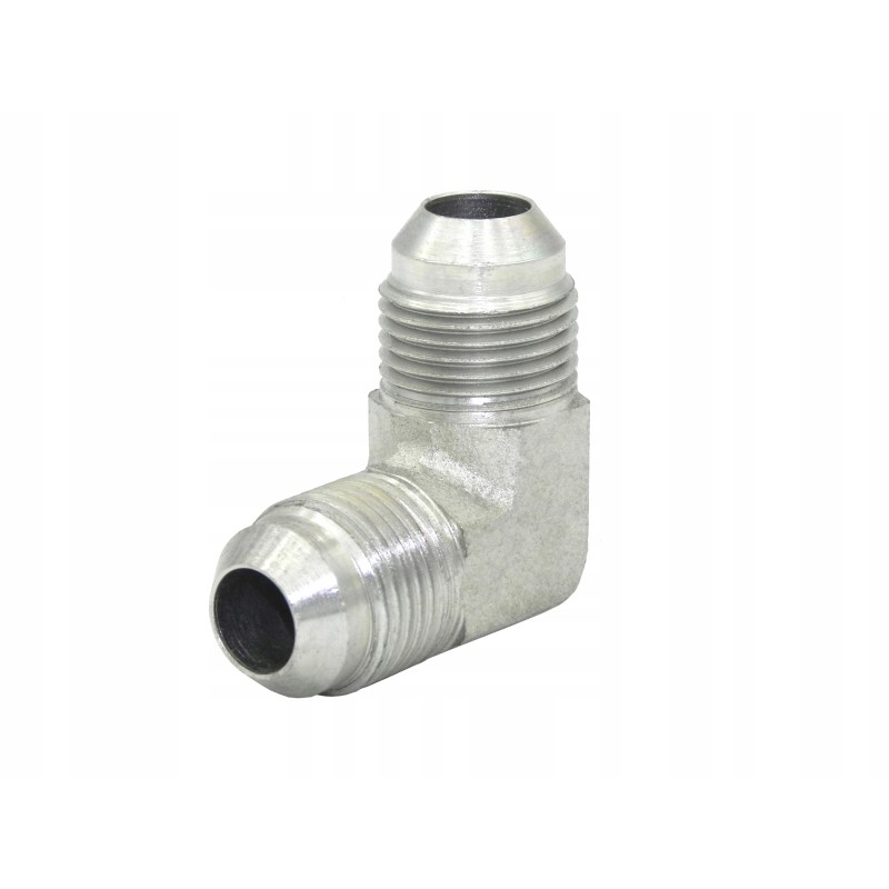 Hydraulic elbow connector 2x unf 9 16 sae jic