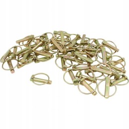 Cotter pin with pin, 50 pcs, diameter 11mm