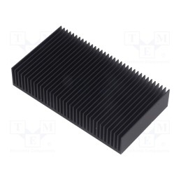 1 pcs x FISCHER ELEKTRONIK - SK 624 50 SA - Heatsink: extruded, grilled, black, L: 50mm, W: 90mm, H: 17mm