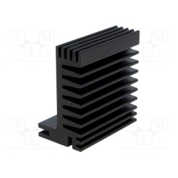 1 pcs x FISCHER ELEKTRONIK - SK 610 50 SA - Heatsink: extruded, TO220, black, L: 50mm, W: 55mm, H: 31mm, 5.8K/W