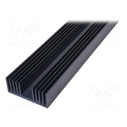 1 pcs x SEIFERT ELECTRONIC - KL-233/1000/SW - Heatsink: extruded, U, black, L: 1000mm, W: 120mm, H: 50mm, aluminium