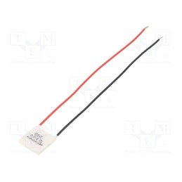 1 pcs x Wakefield Thermal - TEC-20-33-31 - Module: Peltier, 4.1V, 8.5A, 20x20x3.3mm, 20.3W, 24AWG, Len: 150mm