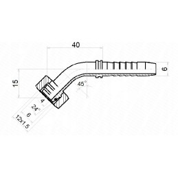 Dkol 45 clamping dn6 1 2sn m12x1 5 x10 hydrolider