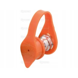 Pom PVC plug 1 4 male flat face coupling 5 pcs