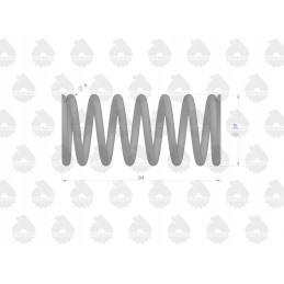 Large clutch spring 951104 sold for 10 cents