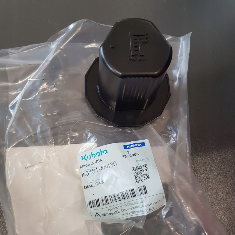 Kubota zd326 knob