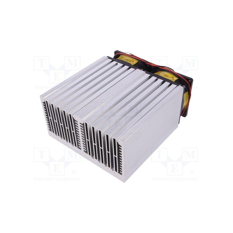 1 pcs x FISCHER ELEKTRONIK - LA 10 150 24V - Heatsink: extruded, L: 150mm, W: 160mm, H: 83mm, aluminium, raw, 24VDC