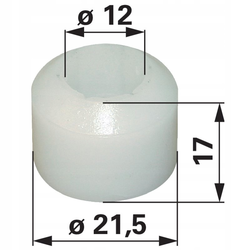 Plastic roll of the grammer chair