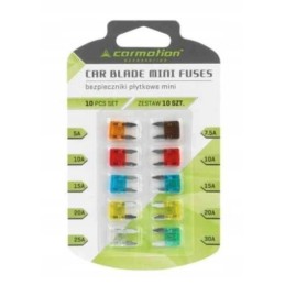 Mini blade fuses, 10 pcs