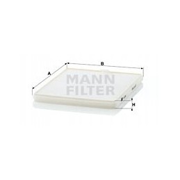 Cabin filter opel agila suzuki ignis mann filter