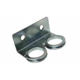 Double mounting bracket for euro quick connectors