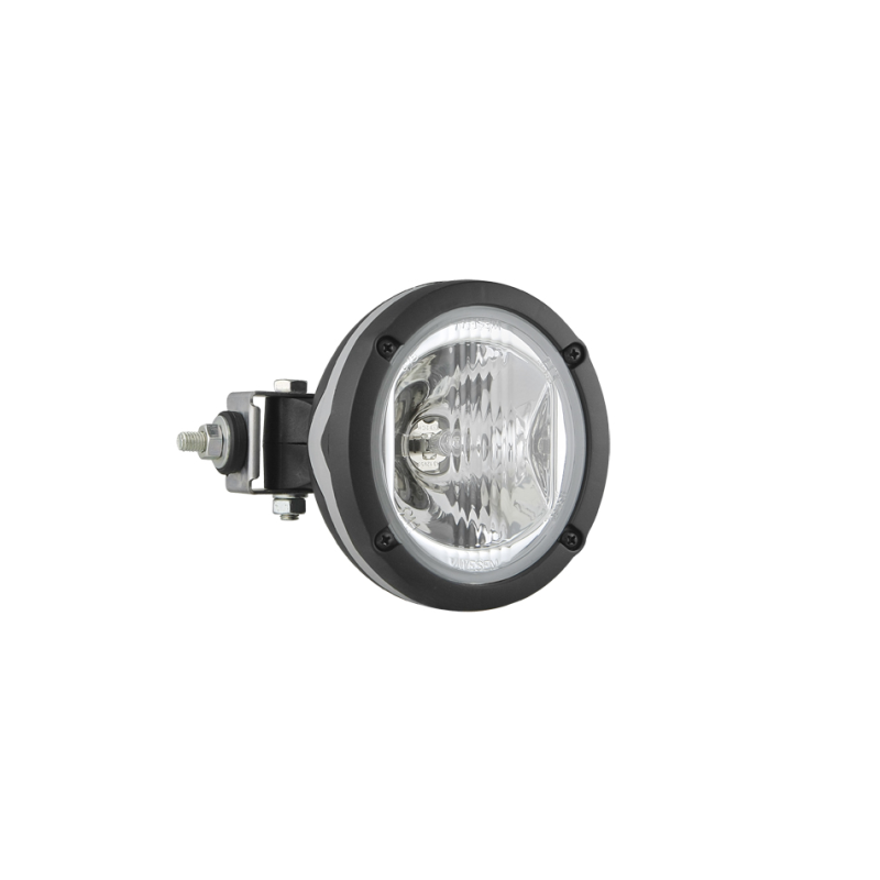 Work light, oval lamp, side mounting
