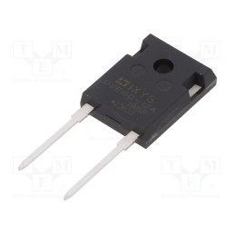 1 pcs x IXYS - DSEI60-12A - Diode: rectifying, THT, 1.2kV, 52A, , Ifsm: 500A, TO247-2, 189W