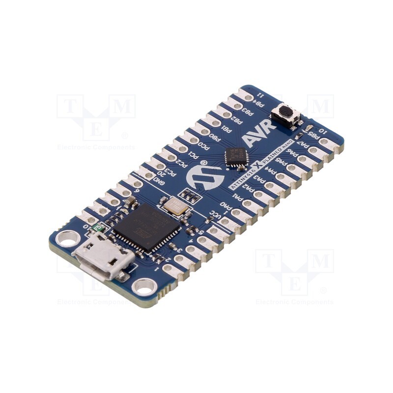 1 pcs x MICROCHIP TECHNOLOGY - ATTINY416-XNANO - Dev.kit: Microchip AVR, ATTINY, Xplained, prototype board
