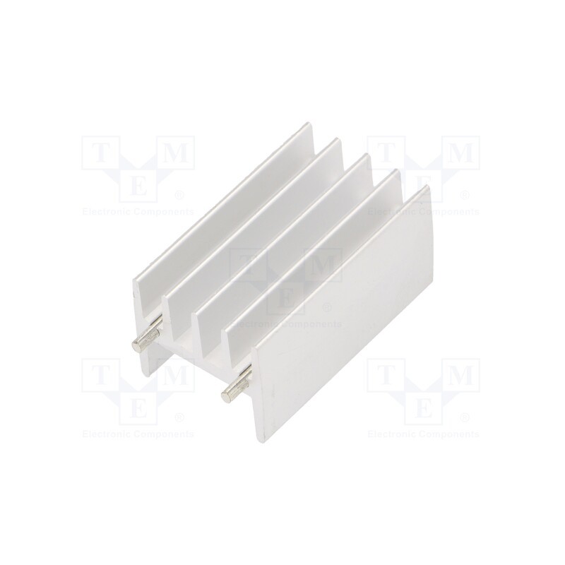 1 pcs x OHMITE - WV-T220-101E - Heatsink: extruded, TO220, natural, L: 16mm, W: 18.3mm, H: 32mm, raw