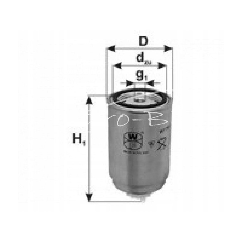 Case Claas Fendt fuel filter