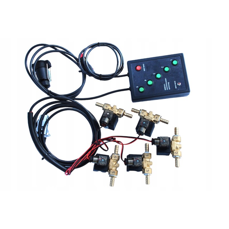 Controller for a 5-section sad5 sprayer