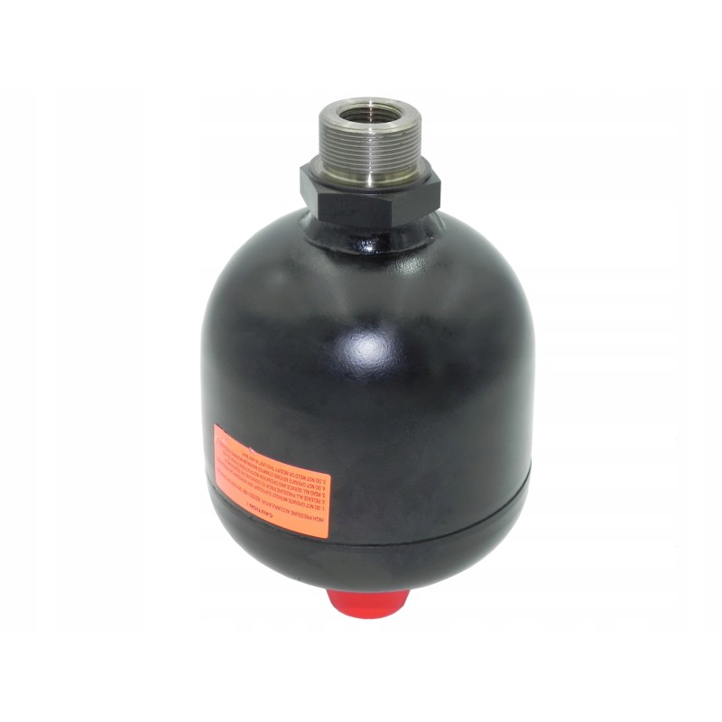 Shock absorber, hydroaccumulator, 1 4l, double thread