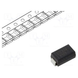 10 pcs x DIODES INCORPORATED - B120-13-F - Diode: Schottky rectifying, SMD, 20V, 1A, SMA,