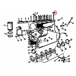 Head pin long for c 360 50501310 950131 apa