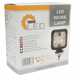 LED work lamp 12 24v 5x3w square