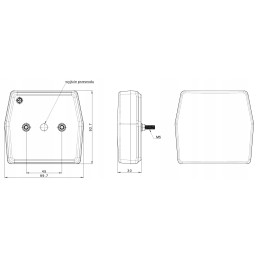 Front position lamp and LED turn signal 12v