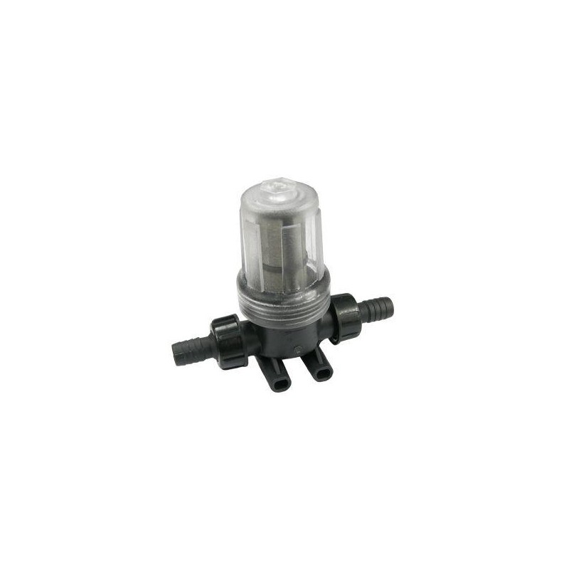 Filter clarifier n inter-section sprayer type