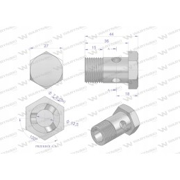 Inch overflow eye bolt g1 2 14 Warynski