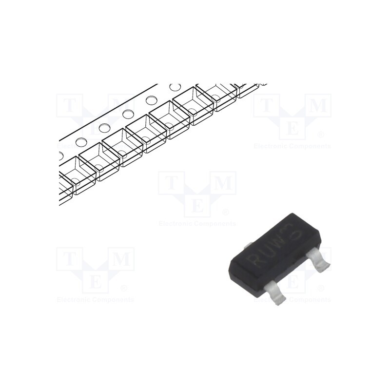 20 pcs x NEXPERIA - MMBZ9V1AL,215 - Diode: TVS array, 9.1V, 40W, unidirectional,double,common anode
