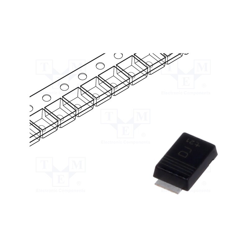 3 pcs x NEXPERIA - PMEG10030ELP-QX - Diode: Schottky rectifying, SMD, 100V, 3A, 8ns, CFP5,SOD128