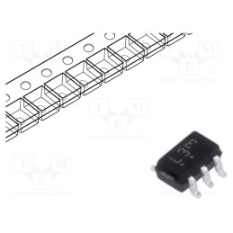 5 pcs x ONSEMI - NLV17SZ02DFT2G - IC: digital, NOR, Ch: 1, IN: 2, SMD, SC88A, 1.65÷5.5VDC, -55÷125°C