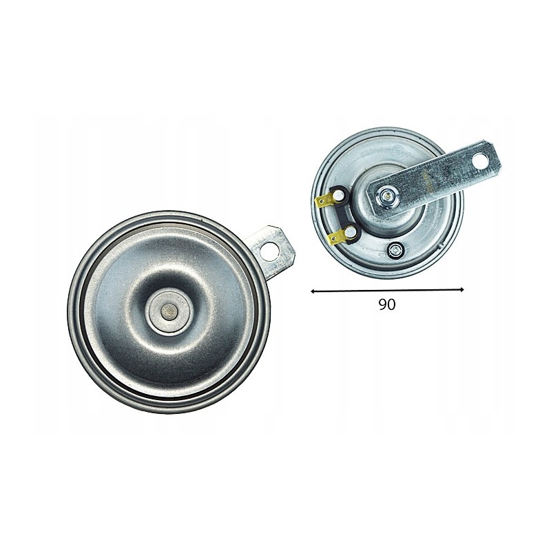Electric sound signal, small round 12v