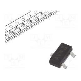 5 pcs x NEXPERIA - TL431AMFDT,215 - IC: voltage reference source, 2.495V, ±1%, SOT23, , 100mA