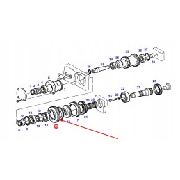 822100200290 front PTO sprocket