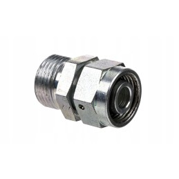 Straight connector with nut m18x1 5 m20x1 5