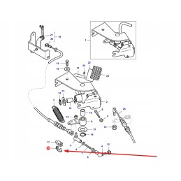 Va025662 throttle cable protection