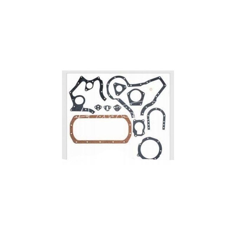 Set of engine gaskets case bottom
