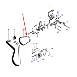 6pkx900lp multi V-belt