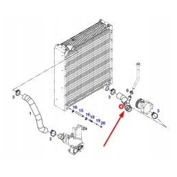 G835201050020 set of cooling system hoses