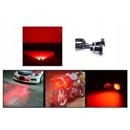 Red stop light 12 LED eagle eye