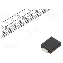 5 pcs x LUGUANG ELECTRONIC - MURS360 - Diode: rectifying, SMD, 600V, 3A, 50ns, SMC, Ufmax: 1.25V, Ifsm: 125A