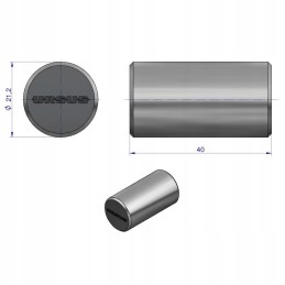 Satellite pin of the mf3 mf4 reducer, original ursus