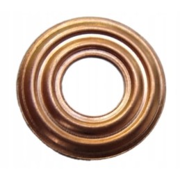 Copper washer fi 9x22, corrugated c 360 bizon