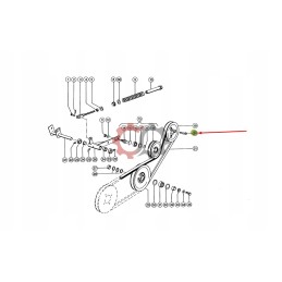 Jaguar Dominator Lexion 007615 nose wedge