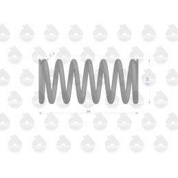 Clutch spring c 330 c 360 original ursus 5051